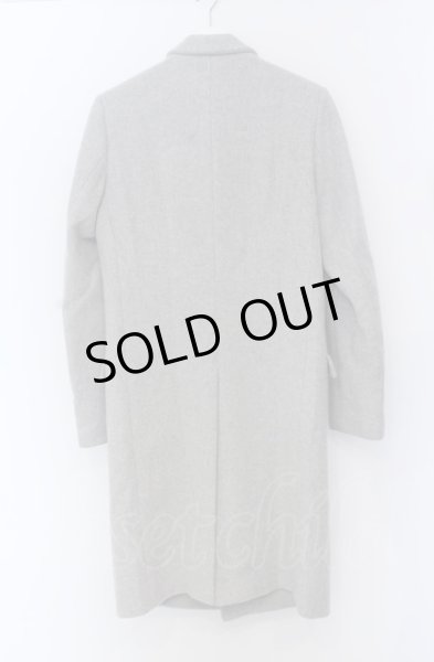 画像2: GOSTAR DE FUGA / Apostolus メルトンウールチェスターダブルボタンコート 44 グレー O-25-04-04-011-GO-ou-YM-ZT-M102 (2)