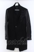 画像1: SCHLUSSEL / モードロックコート 2 ブラック O-25-04-04-012-SC-ou-YM-ZT-ML032 (1)