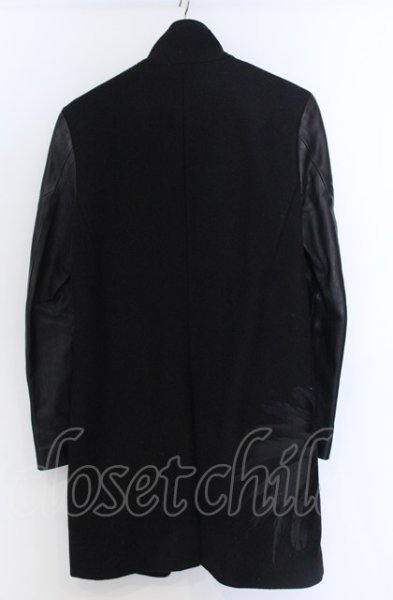画像5: SCHLUSSEL / モードロックコート 2 ブラック O-25-04-04-012-SC-ou-YM-ZT-ML032 (5)