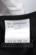 画像4: NO ID. BLACK / ハイカラーラップコート 2 ブラック O-25-04-04-013-NO-ja-YM-ZT-M102 (4)