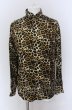 画像1: ZARA / リラックスフィットレオパードツイルシャツ EU S レオパード O-25-04-04-015-ZA-sh-YM-ZT245 (1)