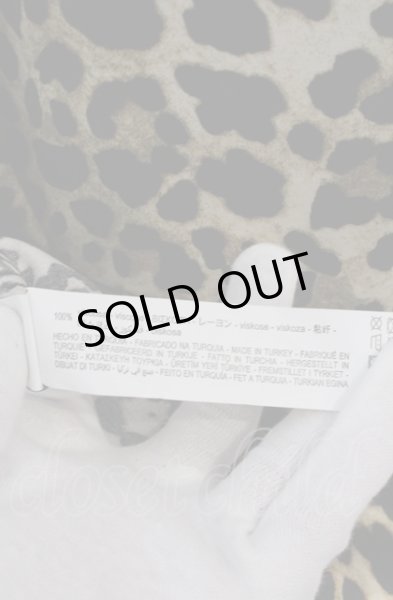 画像3: ZARA / リラックスフィットレオパードツイルシャツ EU S レオパード O-25-04-04-015-ZA-sh-YM-ZT245 (3)