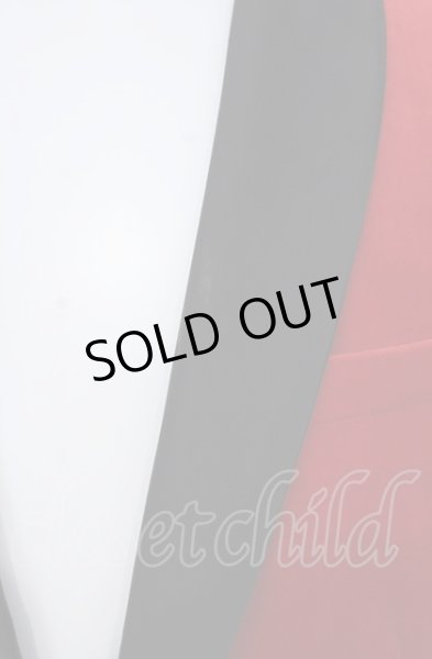 画像2: ZARA / ベルベットショールカラージャケット EU48 レッドｘブラック O-25-04-04-017-ZA-ja-YM-ZT245 (2)