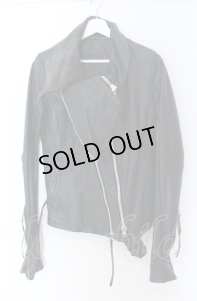 【専用】EKAM シングルライダースジャケット EKAM エカム 変形 レザー ライダース ジャケット GACKT HYDE 革