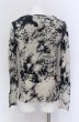 画像3: CIVARIZE / Nihilドッキングプリントカットソー 44 ブラックｘホワイト O-25-04-04-023-CI-to-YM-OS (3)
