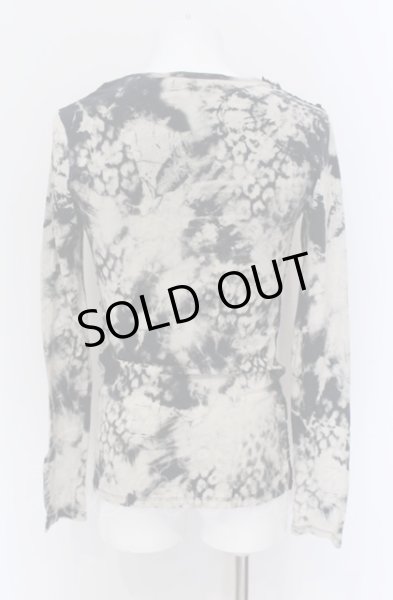 画像3: CIVARIZE / Nihilドッキングプリントカットソー 44 ブラックｘホワイト O-25-04-04-023-CI-to-YM-OS (3)