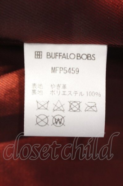 画像3: BUFFALO BOBS / BANDIT(バンディット)ゴートシングルライダースジャケット 2 マットブラック O-25-04-06-003-BU-ou-YM-ZT-ML011 (3)