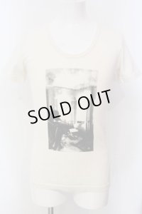FUGA / LOVE混シーンプリントTシャツ 44 アイボリー O-25-04-06-035-FU-ts-YM-OS