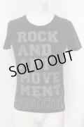 NO ID. / ROCK AND ART MOVEMENT Tシャツ 1 ユーズドブラック O-25-04-06-037-NO-ts-YM-ZT267