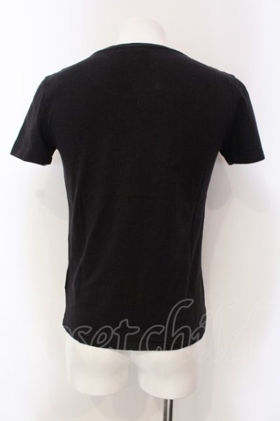 画像2: NO ID. / ROCK AND ART MOVEMENT Tシャツ 1 ユーズドブラック O-25-04-06-037-NO-ts-YM-ZT267