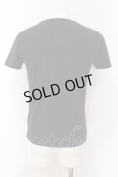 画像2: NO ID. / ROCK AND ART MOVEMENT Tシャツ 1 ユーズドブラック O-25-04-06-037-NO-ts-YM-ZT267 (2)