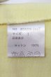 画像3: NO ID. / PEACE VネックTシャツ 1 イエロー O-25-04-06-040-NO-ts-YM-ZT267 (3)