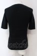 画像2: NO ID. / ストレッチUネックTシャツ 1 ブラック O-25-04-06-042-NO-ts-YM-OS (2)