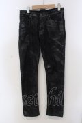 LGB / S-WOLF-B2Dコーティングパンツ【メンズ28】 28 ブラックｘグリッター O-25-04-06-043-LG-pa-YM-ZT143