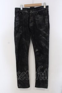 LGB / S-WOLF-B2Dコーティングパンツ【メンズ28】 28 ブラックｘグリッター O-25-04-06-043-LG-pa-YM-ZT143