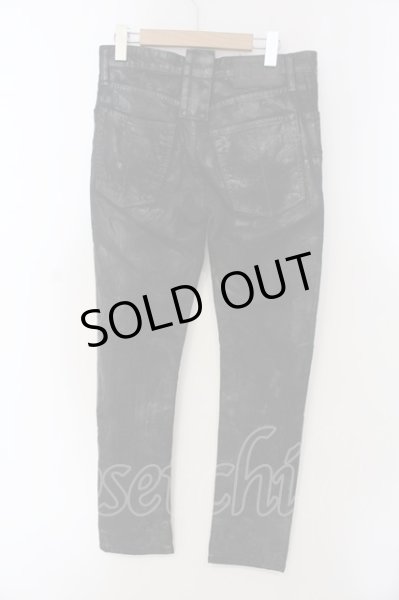 画像2: LGB / S-WOLF-B2Dコーティングパンツ【メンズ28】 28 ブラックｘグリッター O-25-04-06-043-LG-pa-YM-ZT143 (2)