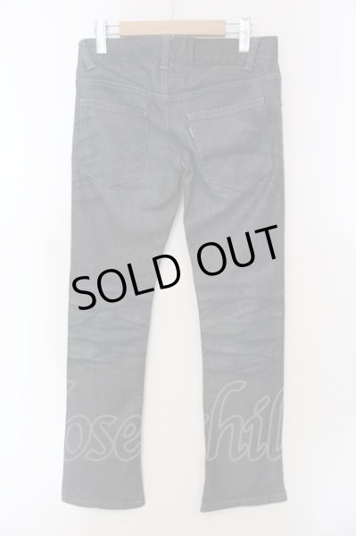 画像2: Zero by TORNADO MART / コーティングシューカットデニムパンツ S ネイビー O-25-04-06-045-Ze-pa-YM-OS (2)