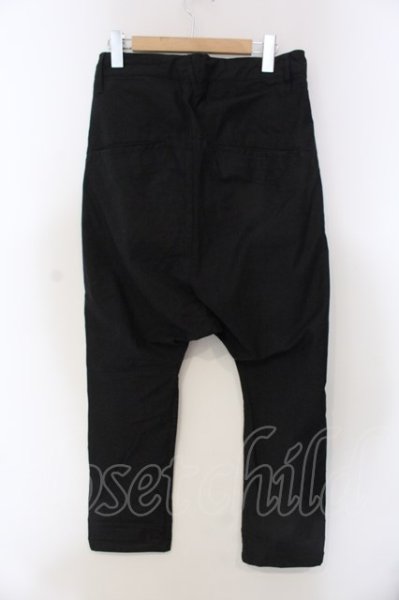 画像2: LGB / TR-SARROUEL4/M サイドラインサルエルパンツ【メンズ29】 29 ブラック O-25-04-06-048-LG-pa-YM-ZT266 (2)