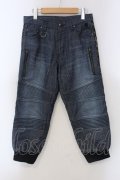 Roen / サイドラインバイカーイージーデニムパンツ 28 インディゴ O-25-04-06-055-Ro-pa-YM-ZT266
