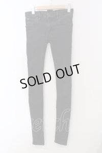 LGB / ST103-B2D ストレッチロングレングスデニムパンツ レディース25 グレー O-25-04-06-056-LG-pa-YM-ZT0413