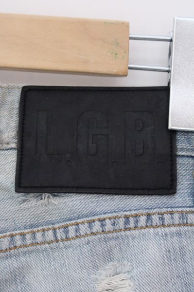 画像3: LGB / S/WOLFバイカーデニムパンツ【メンズ28】 28 ライトインディゴ O-25-04-06-058-LG-pa-YM-ZT366 (3)