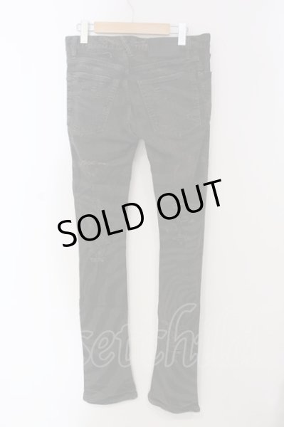 画像2: LGB / S-WOLF/BR ゼブラデストロイデニムパンツ【メンズ28】 28 グレー O-25-04-06-059-LG-pa-YM-OS (2)