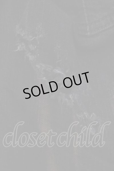 画像3: LGB / RED ARROW/S-WOLF-B2D+BR+Lクロスリペアデニムパンツ【メンズ28】 28 レッド O-25-04-06-060-LG-pa-YM-OS (3)