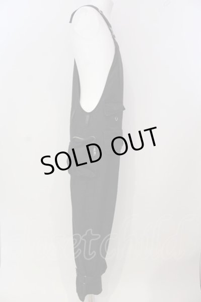 画像2: FR(13)NDS / オーバーオール  ブラック O-25-04-06-001-FR-ja-YM-OS (2)