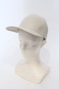 NO ID. / シンセティックレザーBB-CAP キャップ ONE アイボリー O-25-04-06-072-NO-0-YM-ZT134