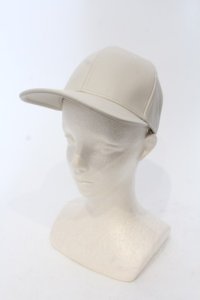 NO ID. / シンセティックレザーBB-CAP キャップ ONE アイボリー O-25-04-06-072-NO-0-YM-ZT134