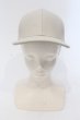 画像2: NO ID. / シンセティックレザーBB-CAP キャップ ONE アイボリー O-25-04-06-072-NO-0-YM-ZT134 (2)