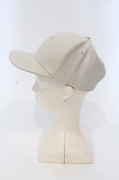 画像3: NO ID. / シンセティックレザーBB-CAP キャップ ONE アイボリー O-25-04-06-072-NO-0-YM-ZT134 (3)