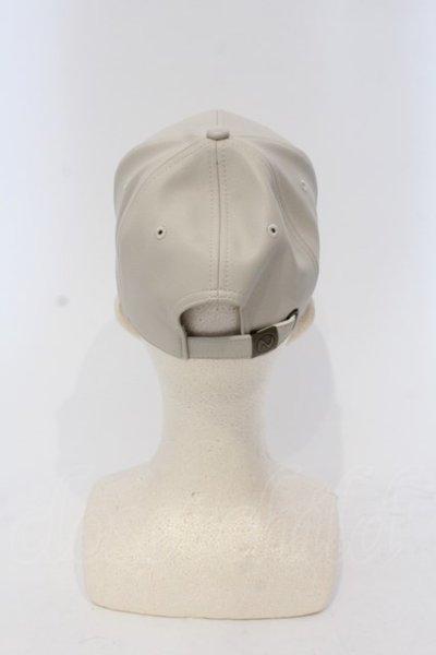 画像4: NO ID. / シンセティックレザーBB-CAP キャップ ONE アイボリー O-25-04-06-072-NO-0-YM-ZT134
