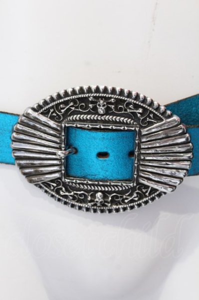 画像2: Roen / コンチョベルト  ターコイズｘシルバー O-25-04-06-075-Ro-0-YM-OS (2)