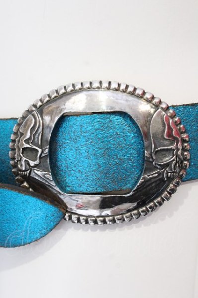 画像3: Roen / コンチョベルト  ターコイズｘシルバー O-25-04-06-075-Ro-0-YM-OS (3)