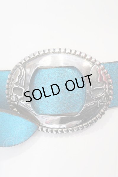 画像3: Roen / コンチョベルト  ターコイズｘシルバー O-25-04-06-075-Ro-0-YM-OS (3)