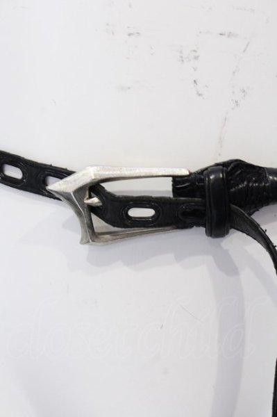 画像2: KMRii / ツインベルト  ブラック O-25-04-06-076-KM-0-YM-ZT308 (2)