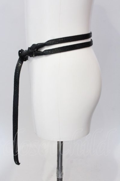 画像3: KMRii / ツインベルト  ブラック O-25-04-06-076-KM-0-YM-ZT308 (3)