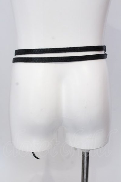 画像4: KMRii / ツインベルト  ブラック O-25-04-06-076-KM-0-YM-ZT308 (4)