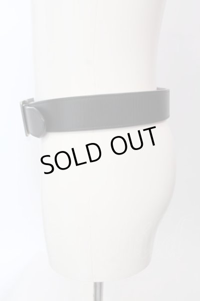 画像2: NO ID. / レザーベルト  ブラックｘアンティークシルバー O-25-04-06-078-NO-0-YM-ZT191 (2)