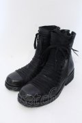 KMRii / Crush Lace-up Boots02 ブーツ 約27cm ブラック O-25-04-06-080-KM-sho-YM-OS
