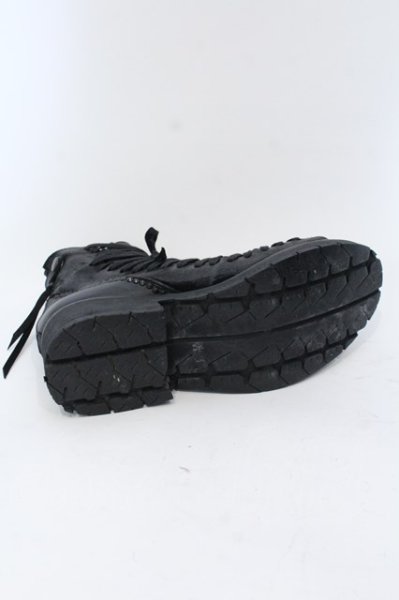 画像6: KMRii / Crush Lace-up Boots02 ブーツ 約27cm ブラック O-25-04-06-080-KM-sho-YM-ZT-S001 (6)