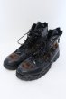 画像1: 14th Addiction / LEGION SHOES03 シューズ 約28cm ブラックｘハラコレオパード O-25-04-06-081-14-sho-YM-ZT-S001 (1)