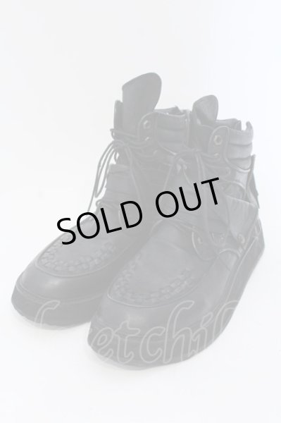 画像1: 14th Addiction / LEGION SHOES シューズ 43(約28cm) ブラック O-25-04-06-082-14-sho-YM-OS (1)