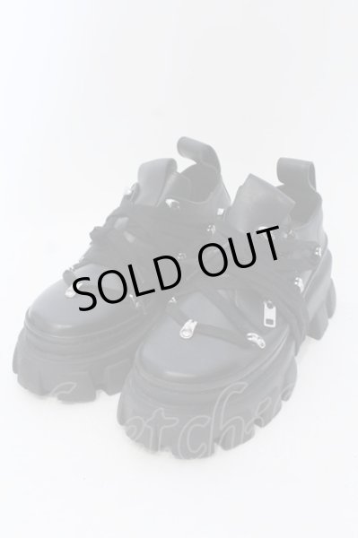 画像1: AIVER / ライトソールレースブーツ L（27-28cm） ブラック O-25-04-06-085-AI-sho-YM-ZT-S006 (1)