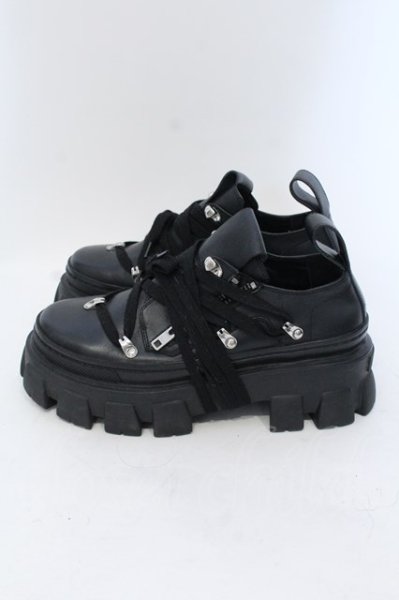 画像3: AIVER / ライトソールレースブーツ L（27-28cm） ブラック O-25-04-06-085-AI-sho-YM-ZT-S006 (3)