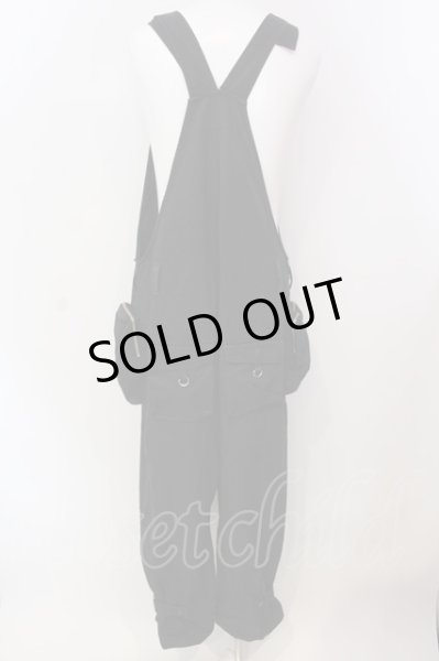 画像3: FR(13)NDS / オーバーオール  ブラック O-25-04-06-001-FR-ja-YM-OS (3)