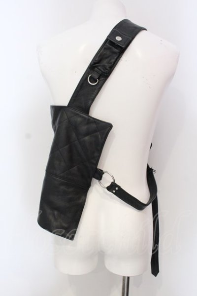 画像3: el conductor / 　LEATHER HALF VEST ベスト 2 ブラック O-25-04-06-011-el-ja-YM-OS