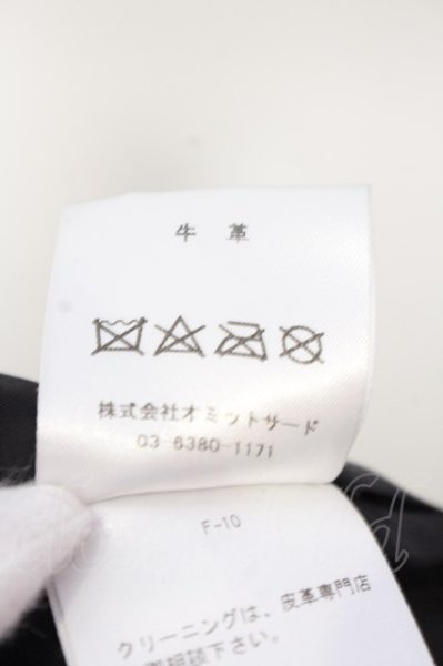 画像4: el conductor /  LEATHER HALF VEST ベスト 2 ブラック O-25-04-06-011-el-ja-YM-ZT-ML034 (4)