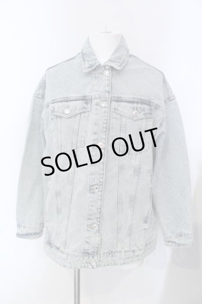 画像1: ZARA / オーバーサイズデニムトラッカージャケット Gジャン EU XL インディゴ O-25-04-06-012-ZA-ja-YM-ZT258 (1)